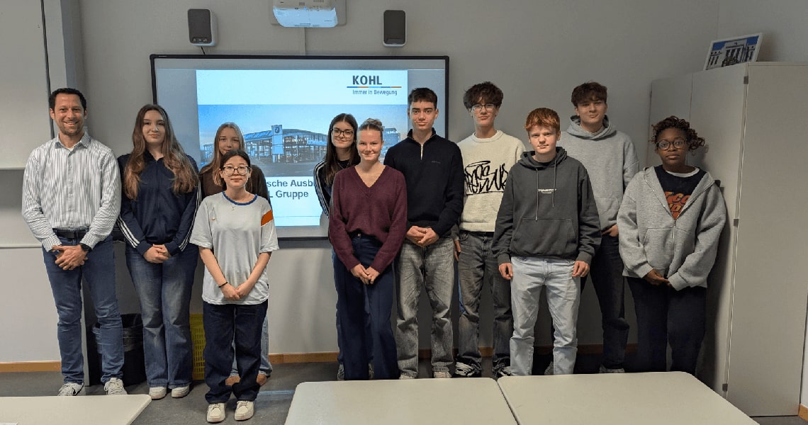 Zu Besuch im Königlichen Athenäum Eupen
